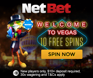 10 free spins bij NetBet Vegas