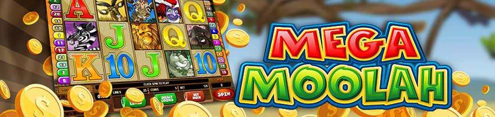 Mega Moolah jackpot Microgaming bij Polder Casino